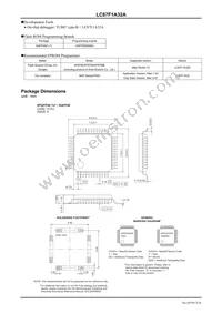 LC87F1A32AUWA-2H Datasheet Page 5