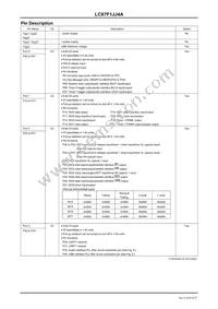 LC87F1JJ4AUWA-2H Datasheet Page 8