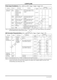 LC87F1JJ4AUWA-2H Datasheet Page 20