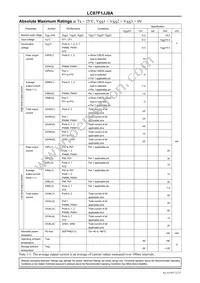 LC87F1JJ8AUWA-2H Datasheet Page 12