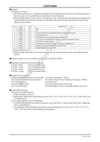 LC87F1K64AUWA-2H Datasheet Page 4