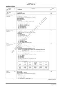 LC87F1M16AF5ZA0WA-6H Datasheet Page 9