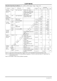 LC87F1M16AF5ZA0WA-6H Datasheet Page 16