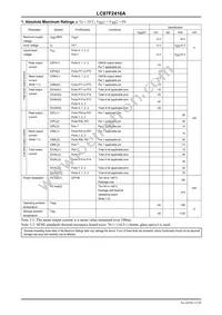 LC87F2416AUEB-NH Datasheet Page 12