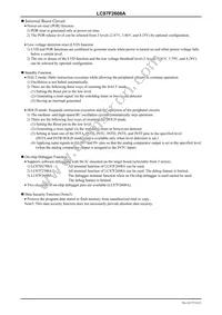 LC87F2608AUMM-AH Datasheet Page 4