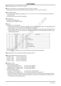 LC87F2H08AU-EB-2E Datasheet Page 3