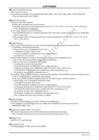 LC87F2H08AU-EB-2E Datasheet Page 4