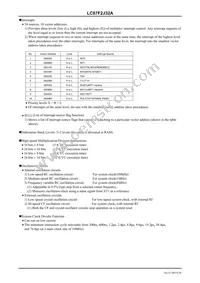 LC87F2J32AU-ED-E Datasheet Page 4