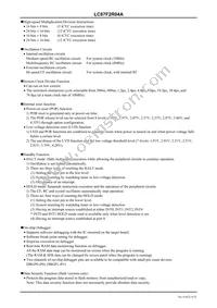 LC87F2R04AU-SSOP-H Datasheet Page 4