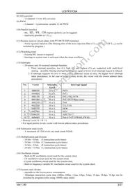 LC87F57C8AU-DIP-E Datasheet Page 3
