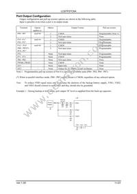 LC87F57C8AU-DIP-E Datasheet Page 11
