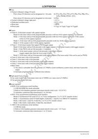 LC87F5DC8AU-QIP-E Datasheet Page 2