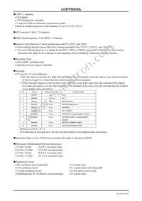LC87F5DC8AU-QIP-E Datasheet Page 3