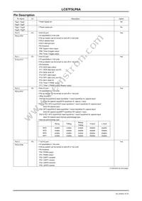 LC87F5LP6AUTE-2E Datasheet Page 10