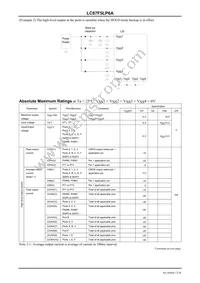 LC87F5LP6AUTE-2E Datasheet Page 13