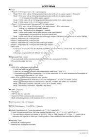 LC87F5R96BVU-QIP-E Datasheet Page 2