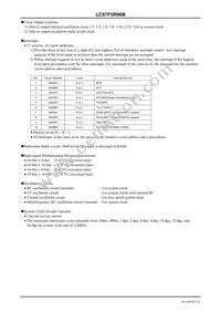 LC87F5R96BVU-QIP-E Datasheet Page 3
