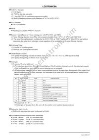 LC87F5WC8AVU-QIP-H Datasheet Page 3