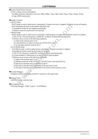 LC87F6D64AU-QFP-E Datasheet Page 4