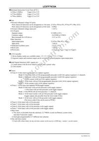 LC87F76C8AU-QFP-E Datasheet Page 2