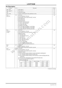 LC87F7932BUEF-2H Datasheet Page 11