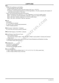 LC87F7J32AU-QIP-E Datasheet Page 3