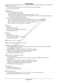 LC87F7NC8AVUEJ-2H Datasheet Page 3