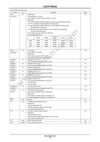 LC87F7NP6AVUEJ-2H Datasheet Page 13