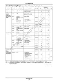 LC87F7NP6AVUEJ-2H Datasheet Page 16