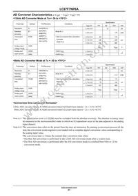 LC87F7NP6AVUEJ-2H Datasheet Page 21