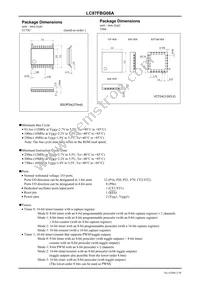 LC87FBG08AURE-TE-L-H Datasheet Page 2