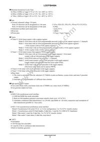 LC87FBH08AU-EB-3H Datasheet Page 2