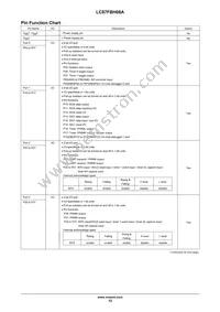 LC87FBH08AU-EB-3H Datasheet Page 12