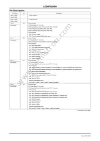 LC88F52H0AUTE-2H Datasheet Page 10