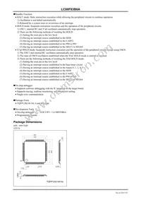 LC88F83B0AUC-X1 Datasheet Page 5