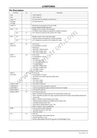 LC88F83B0AUC-X1 Datasheet Page 11