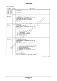 LC88FC3K0AUTJ-2H Datasheet Page 11