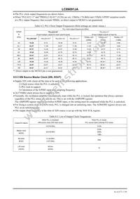 LC89091JA-H Datasheet Page 11