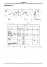 LC898122AXA-VH Datasheet Page 11