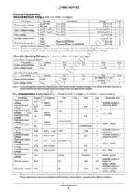 LC898124EP2XC-MH Datasheet Page 6