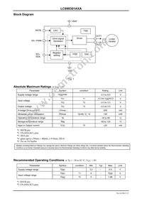 LC898301AXA-MH Datasheet Page 2