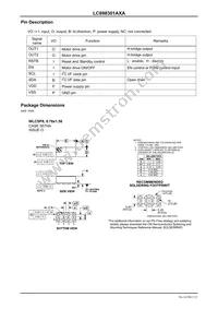 LC898301AXA-MH Datasheet Page 5