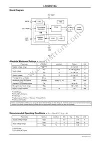 LC898301XA-MH Datasheet Page 2