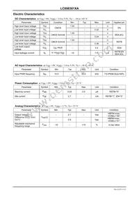 LC898301XA-MH Datasheet Page 3