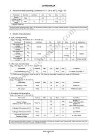 LC898302AXA-MH Datasheet Page 3