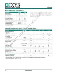LCA100L Datasheet Page 2