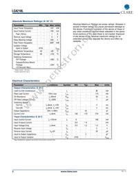 LCA210L Datasheet Page 2