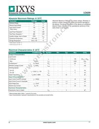 LCA220S Datasheet Page 2
