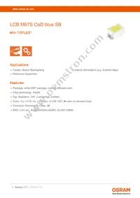 LCB M67S-N2R1-4R6T-1-10-R18-Z Datasheet Cover