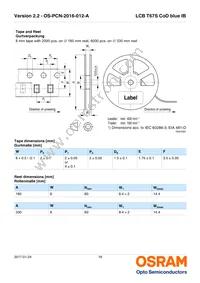 LCB T67S-P2R2-2J8L-1-10-R18-Z Datasheet Page 18